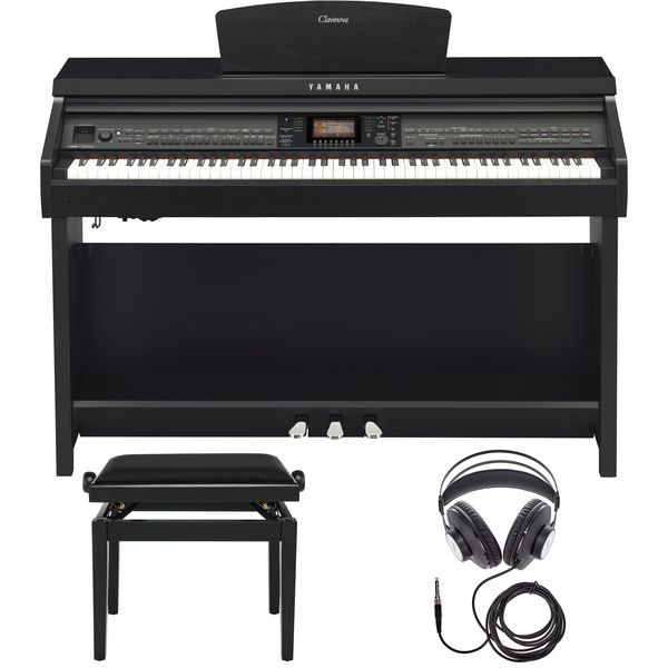 Piano Yamaha CVP-701 B Set - Vue principale