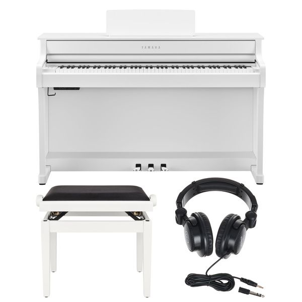 Piano Yamaha CLP-835 WH Set - Vue principale