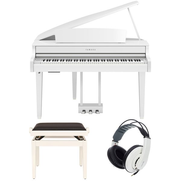 Piano Yamaha CLP-865GPWH Set - Vue principale