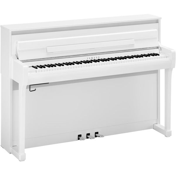 Piano Yamaha CLP-885 PWH - Vue principale