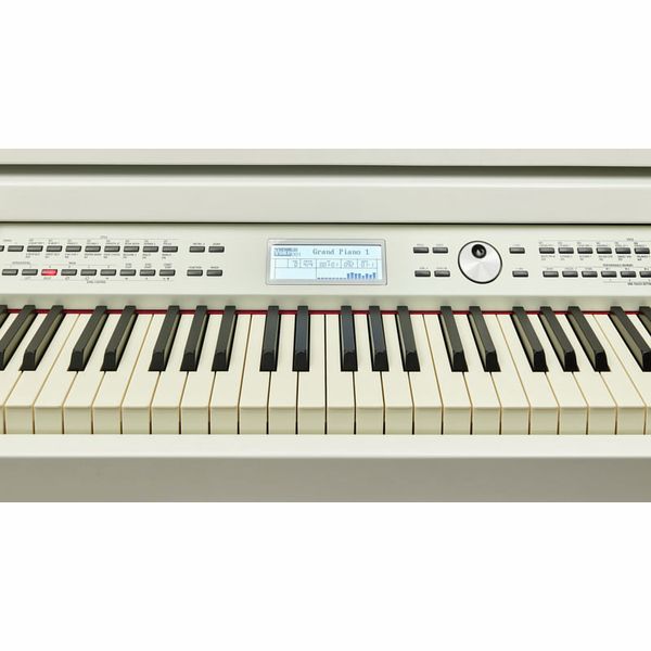 Test Thomann DP-275 GP WHP: piano numérique blanc haute brillance