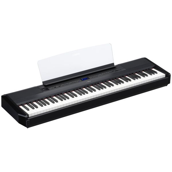 Test Yamaha P-525 B Set: piano numérique 88 touches en bois avancé